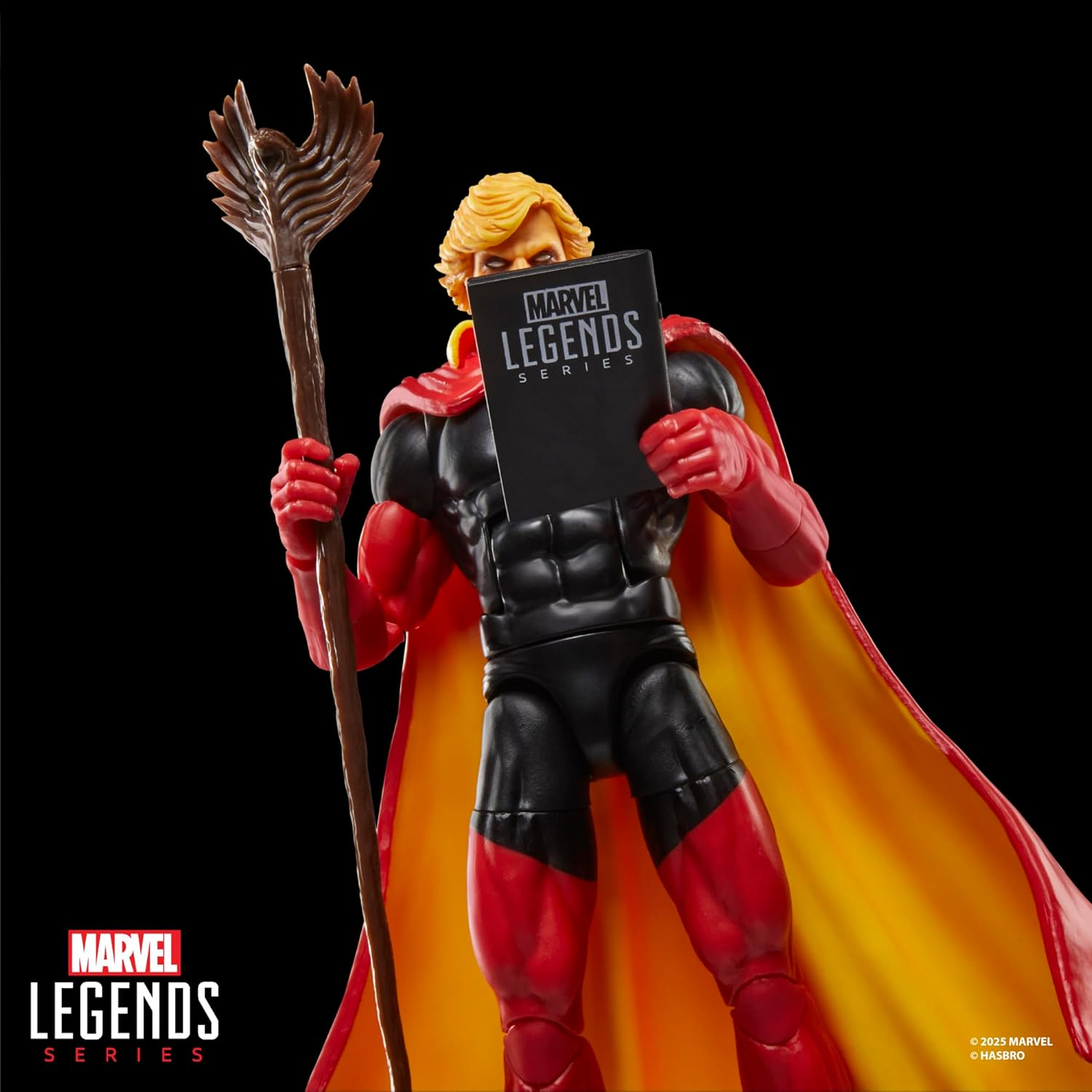 Marvel Legends Series Adam Warlock, Infinity Gauntlet Comics-Inspired Collectible 6-Inch Scale Action Figure with Character-Sized Comic Accessory image number 1