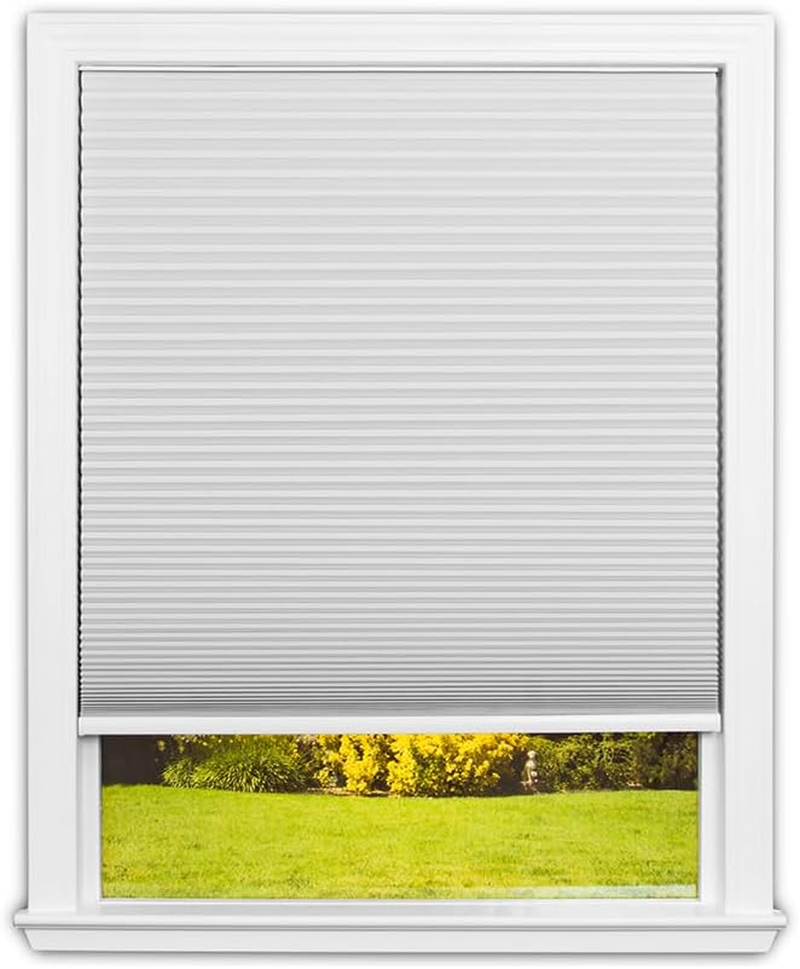 Easy Lift Trim-At-Home Cordless Cellular Blackout Fabric Shade White, 30 in X 64 In, (Fits Windows 19"- 30") image number 6
