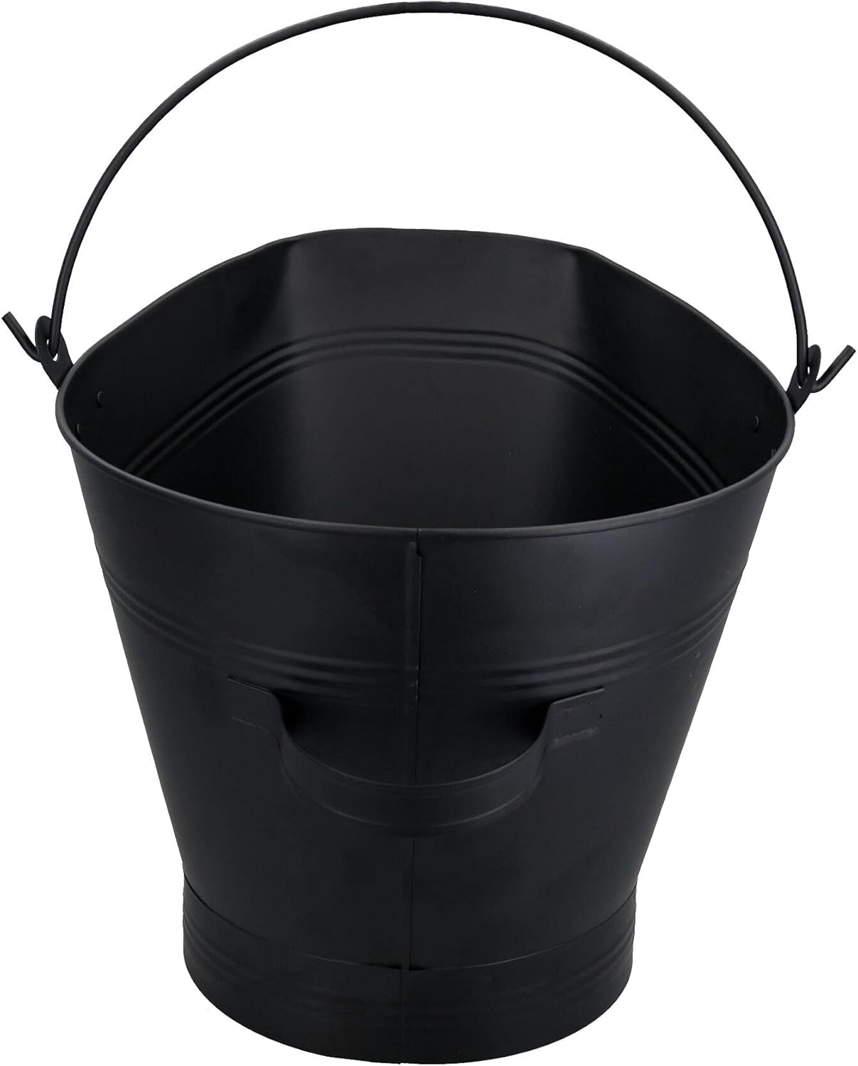 Fireplace Waterloo Style Black Coal Log Burner Scuttle Bucket Wide Mouth Fire