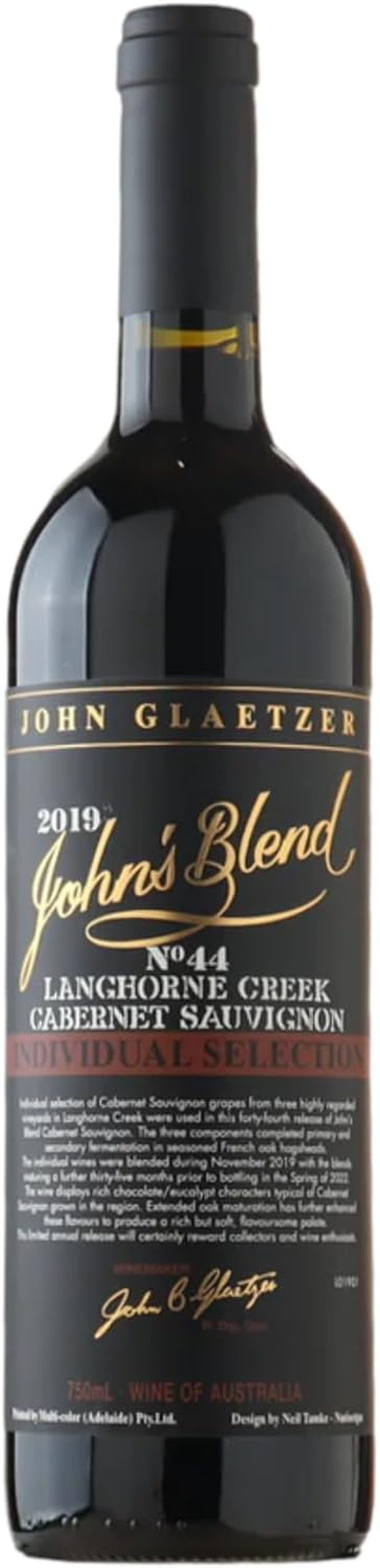 John Glaetzer John'S Blend No. 44 Cabernet Sauvignon 750Ml