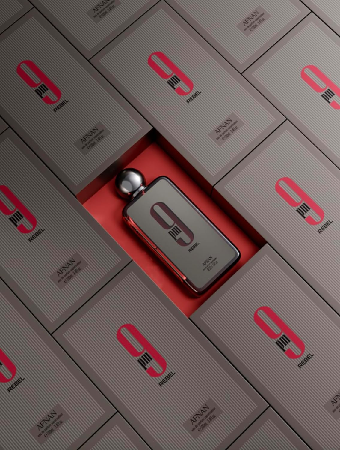 9 PM Rebel by Afnan for Unisex - 3.4 Oz EDP Spray image number 3