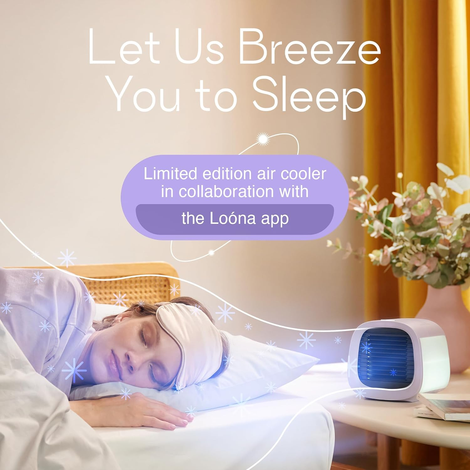 Evapolar Evachill Portable Air Conditioners/Mini AC Unit/Small Personal Evaporative Air Cooler and Humidifier Fan for Bedroom, Office, Car, Camping/Ev-500 / Lavender image number 0