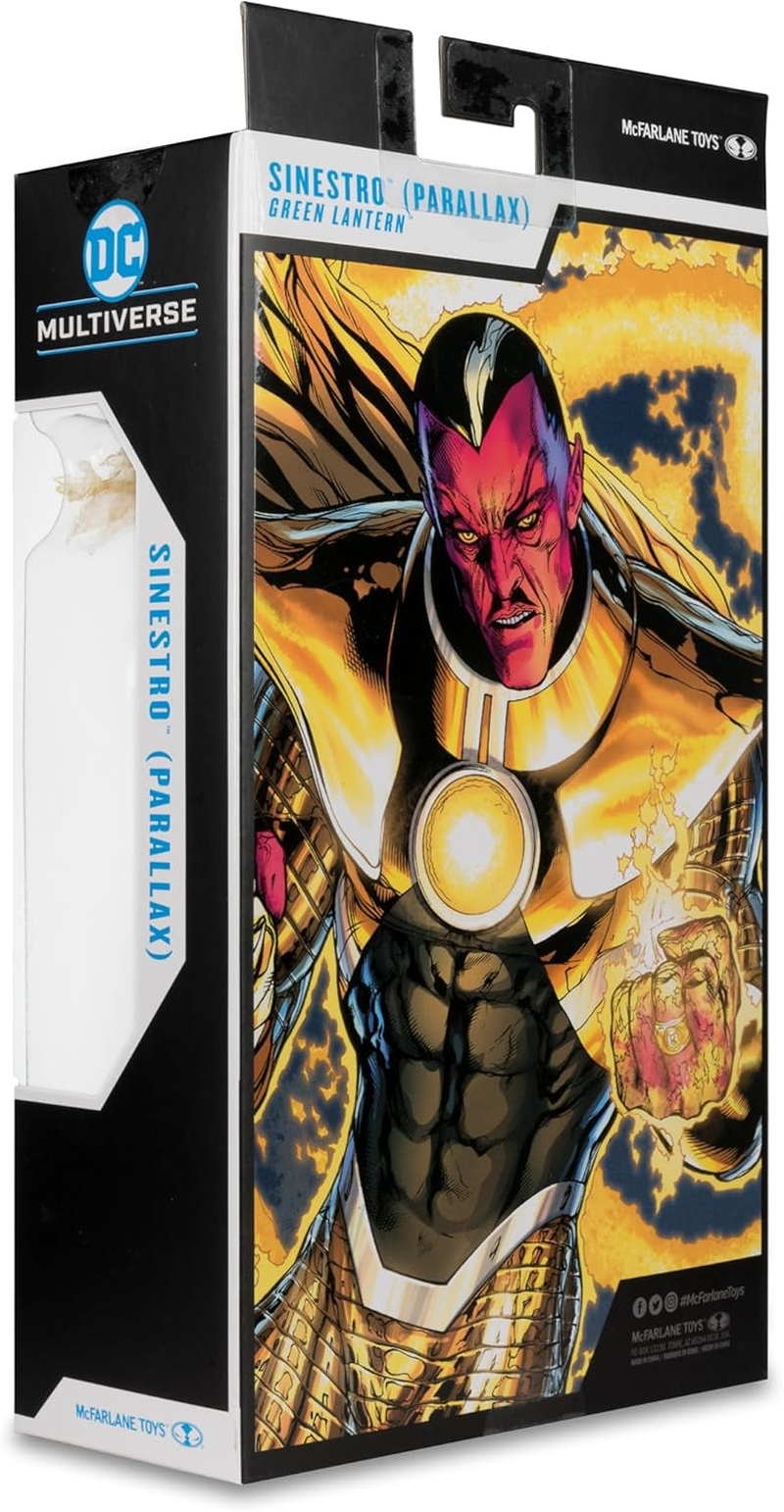 DC Multiverse 7IN - Sinestro (Parallax Armor)(Gold Label) image number 1