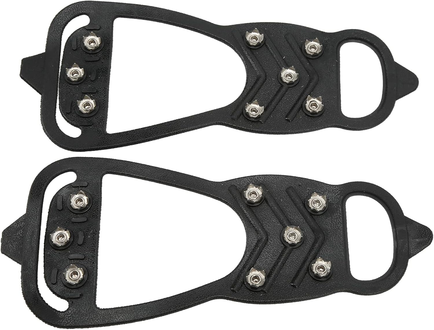 Crampons, Flexible Ice Cleats Lightweight 1 Pair for Walking on Snow and Ice(M) image number 5