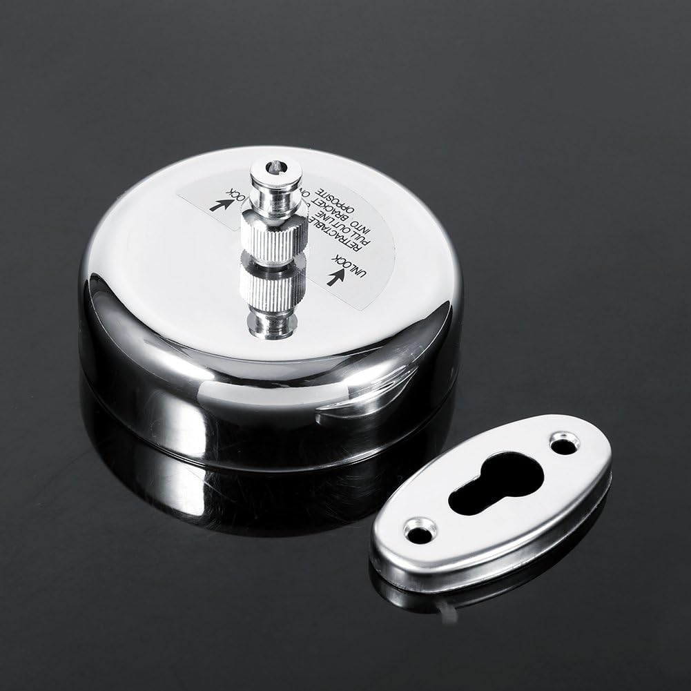 Alvinlite Retractable Clothesline|Wall Mounted String Hotel Style|Clothes Line Adjustable Line Dryer for Drying Clothes Outdoors and Indoors Stainless Steel image number 2