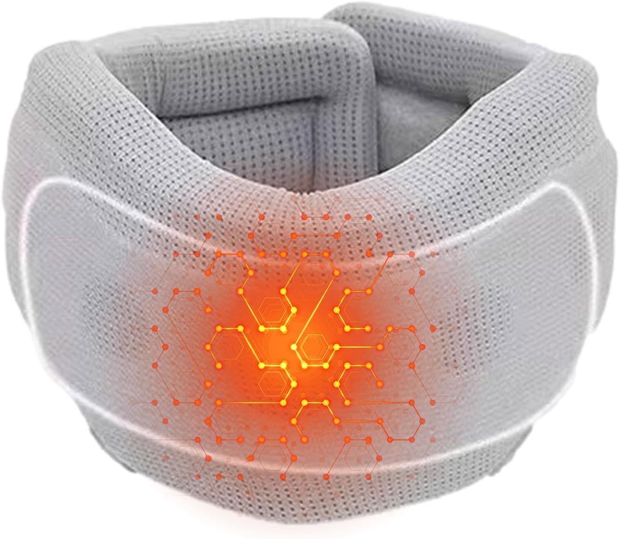 Soft Cervical Neck Support - Cervicorrect Neck Brace with Soft Foam Wraps and Elastic Supports | Soft Neck Support Relieves Pressure in the Spine, Approx