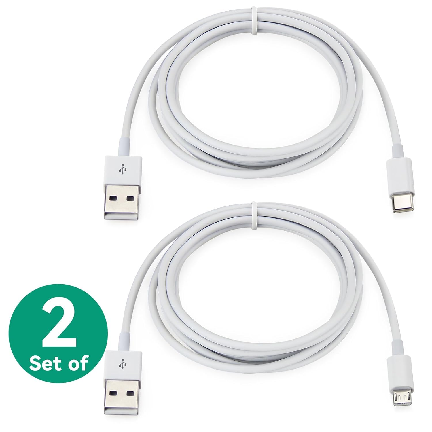Amazon Kindle Replacement USB Cable, White (Works with 6", 9.7" Display, 2Nd and Latest Generation Kindles)