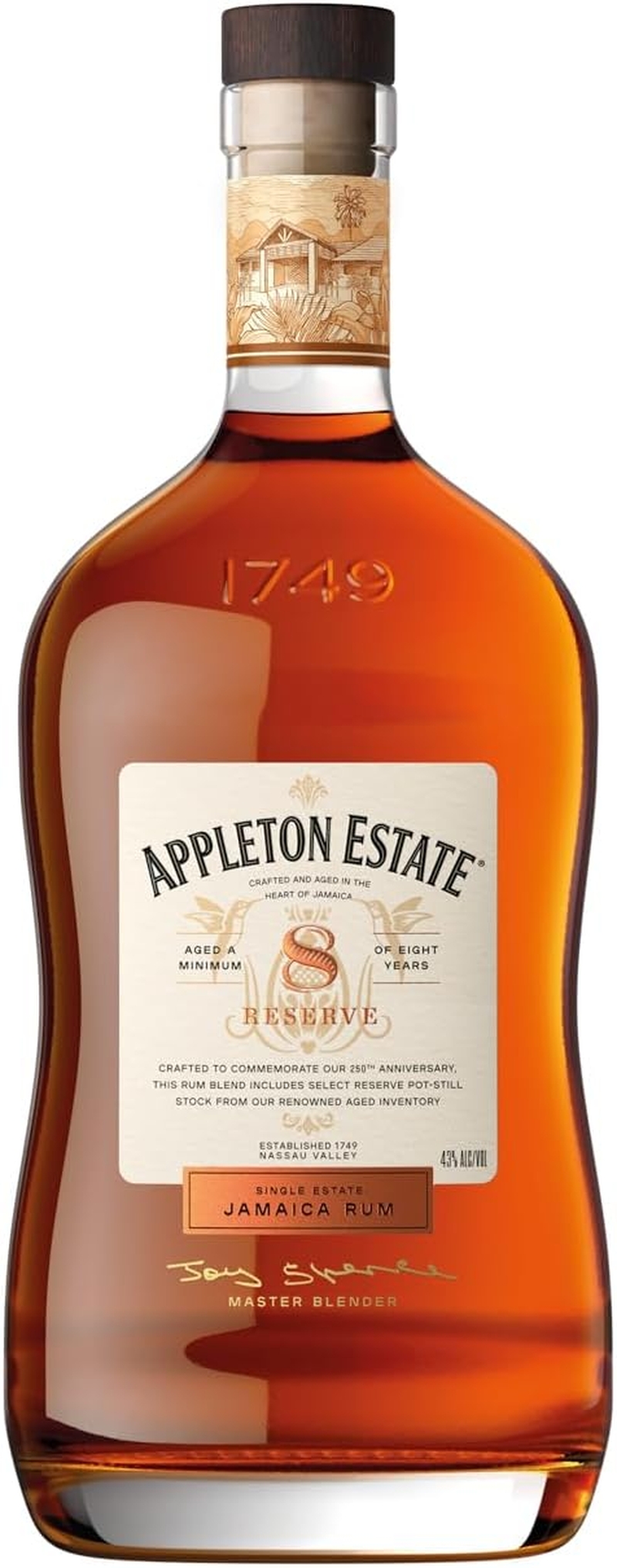 Appleton Estate 8 Year Old Reserve Rum 700 Ml image number 6