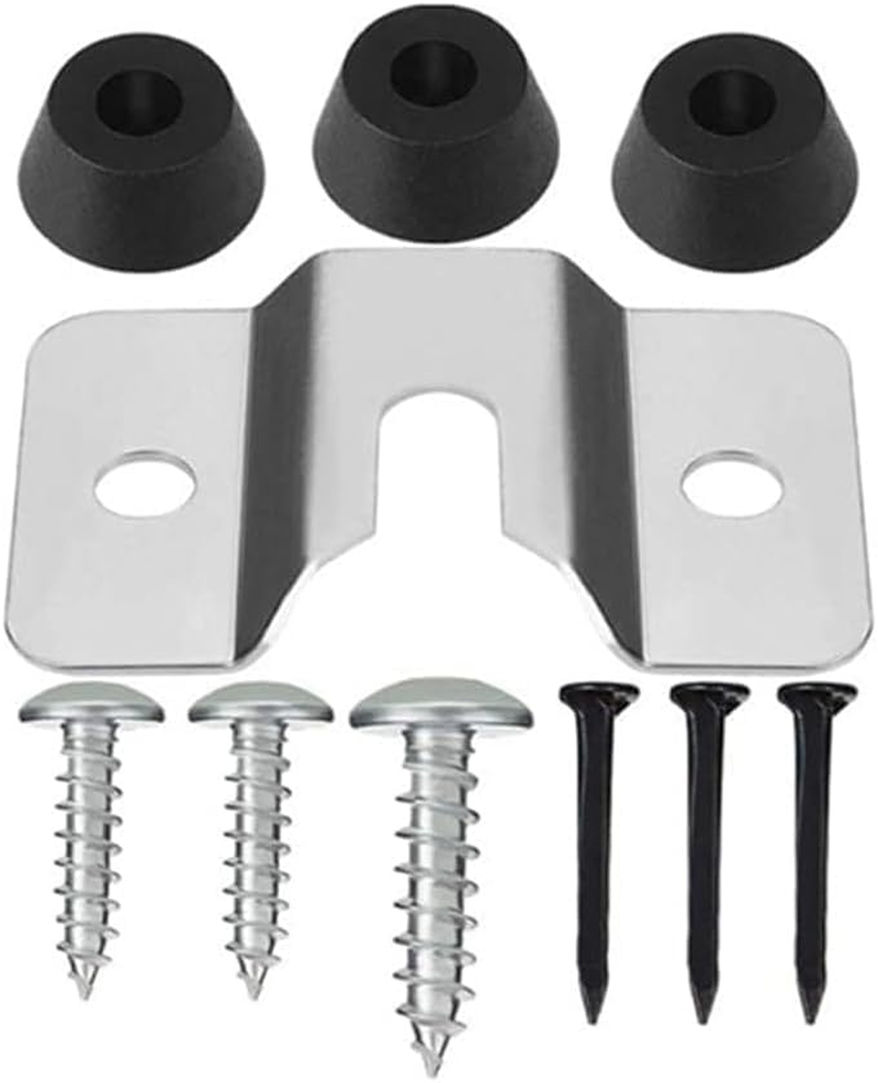 Dart Board Wall Bracket, Mounting Bracket, Steel Dart Board Wall Bracket Kits Accessories, Bracket, Hardware with Screws for All Dart image number 5