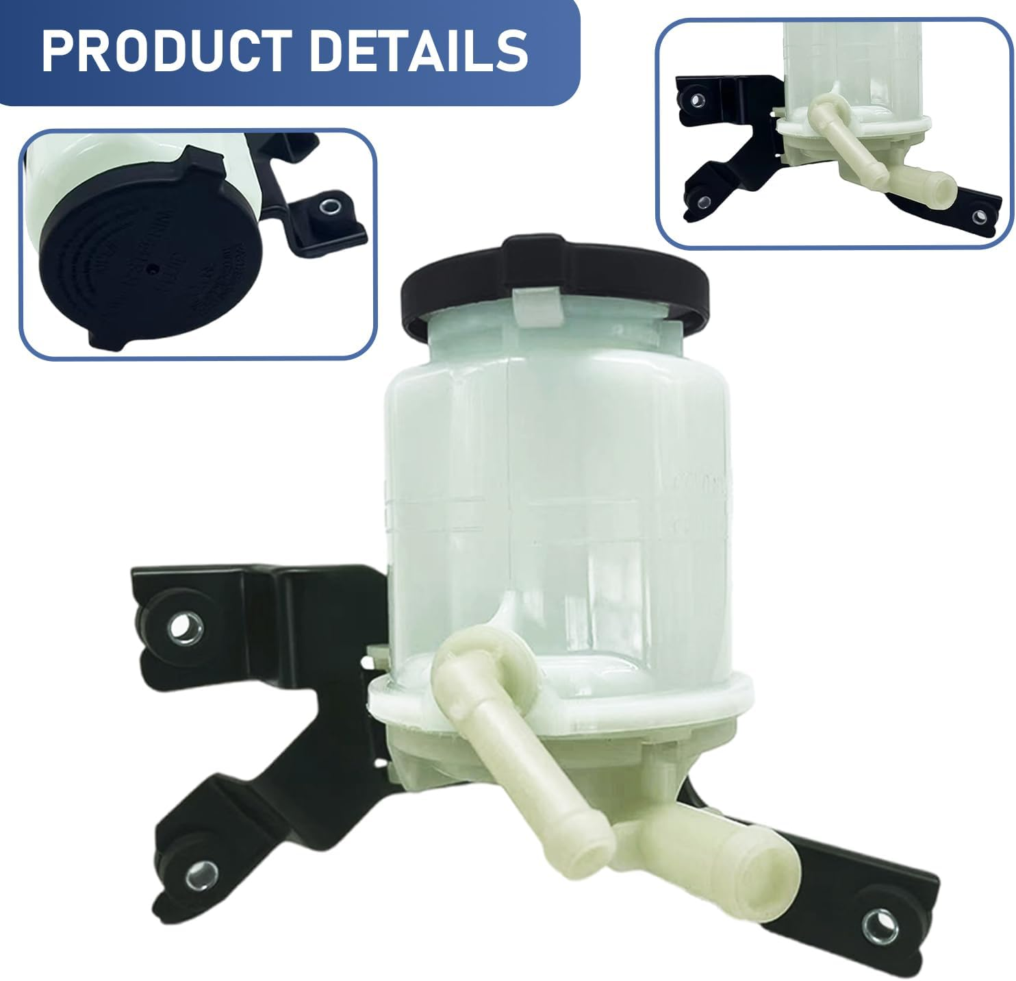 Power Steering Reservoir W/Cap & Bracket for Lexus RX330 2004-2006 RX350 07-08 603-673 image number 3