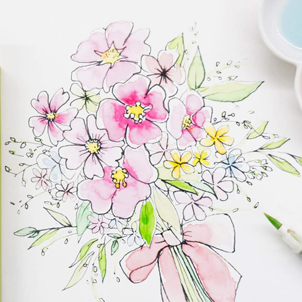 Kuretake Gansai Tambi 18 Colours Watercolor Paint Set image number 3