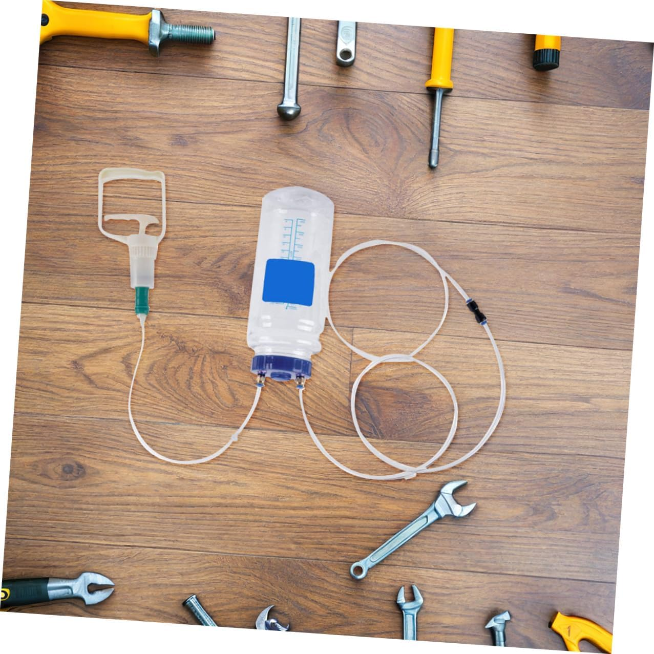 LALADEFIEE Automotive Oil Pump Tool Engine Oil Extraction Pump Fluid Extractor Suction Car Maintenance Tools image number 4