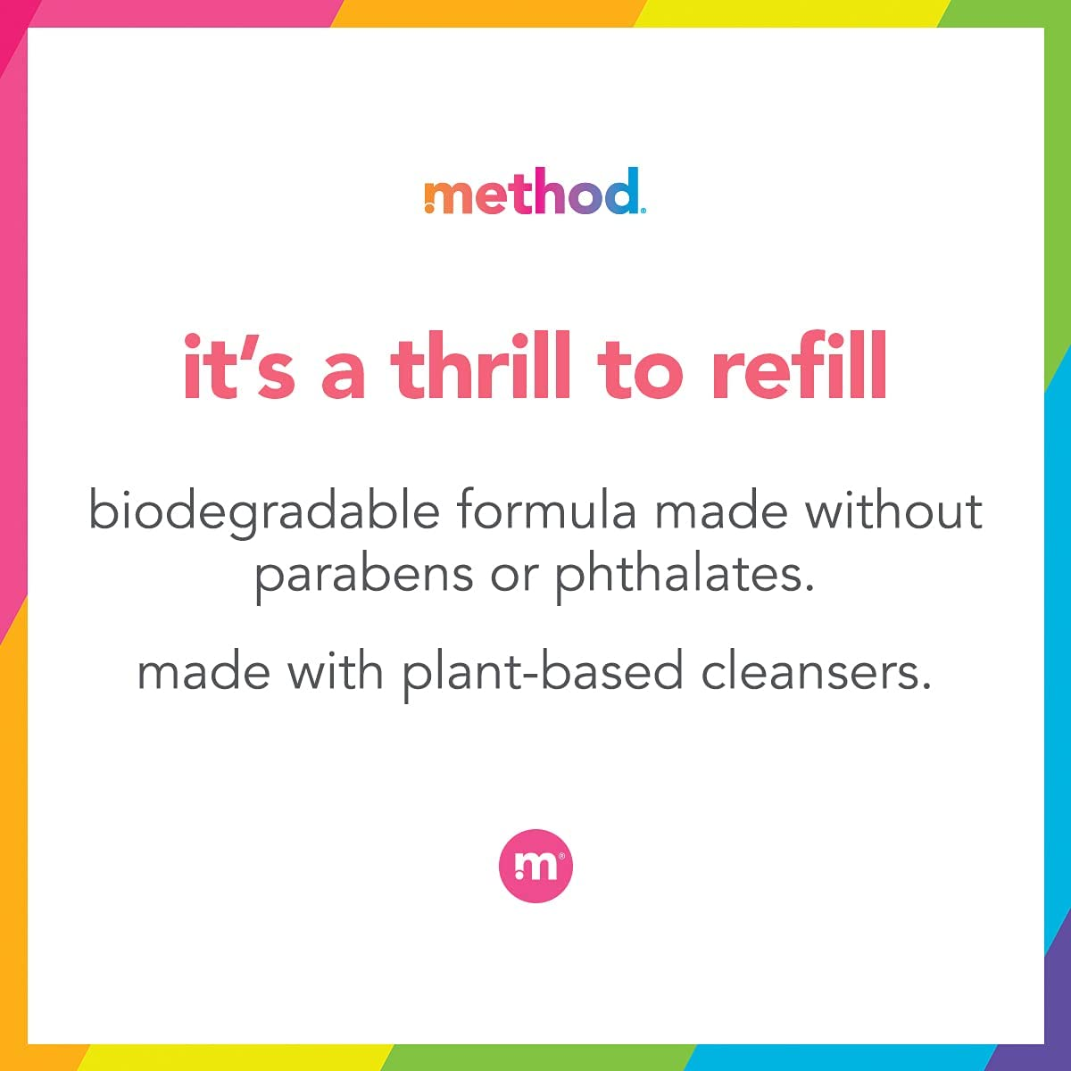 Method Foaming Hand Wash Refill Pouch, Sea Minerals, 28Oz, 3Pk image number 6