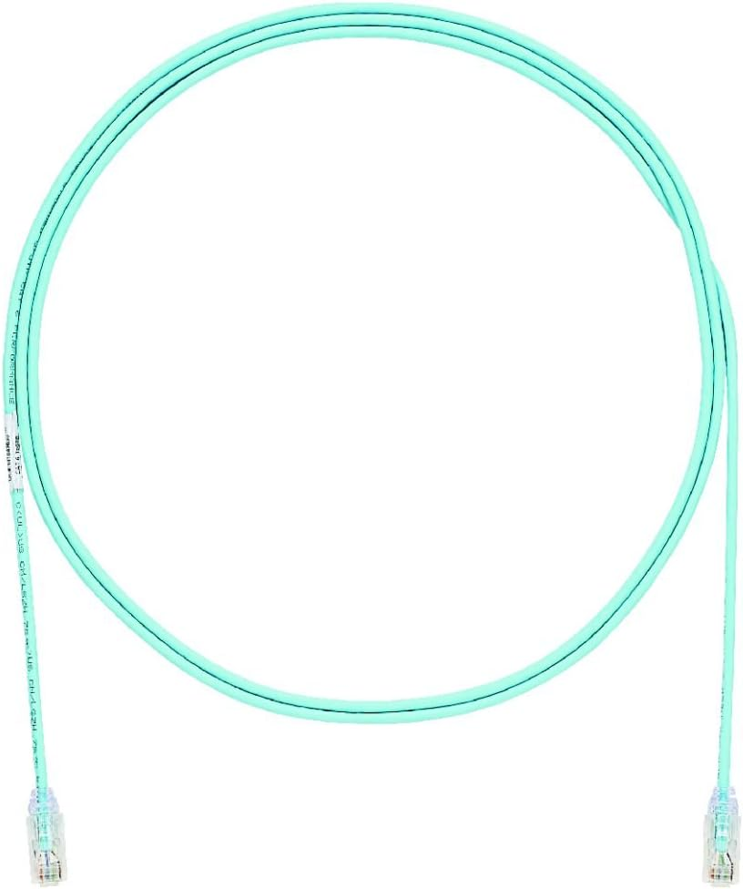 Panduit Cat6 Ethernet Patch Cable, 1000Mbps Small Diameter RJ45 Internet LAN Computer Patch Cable for Router, Modem, Switch, Gaming Consoles, Streaming Devices (Pink, 2M)