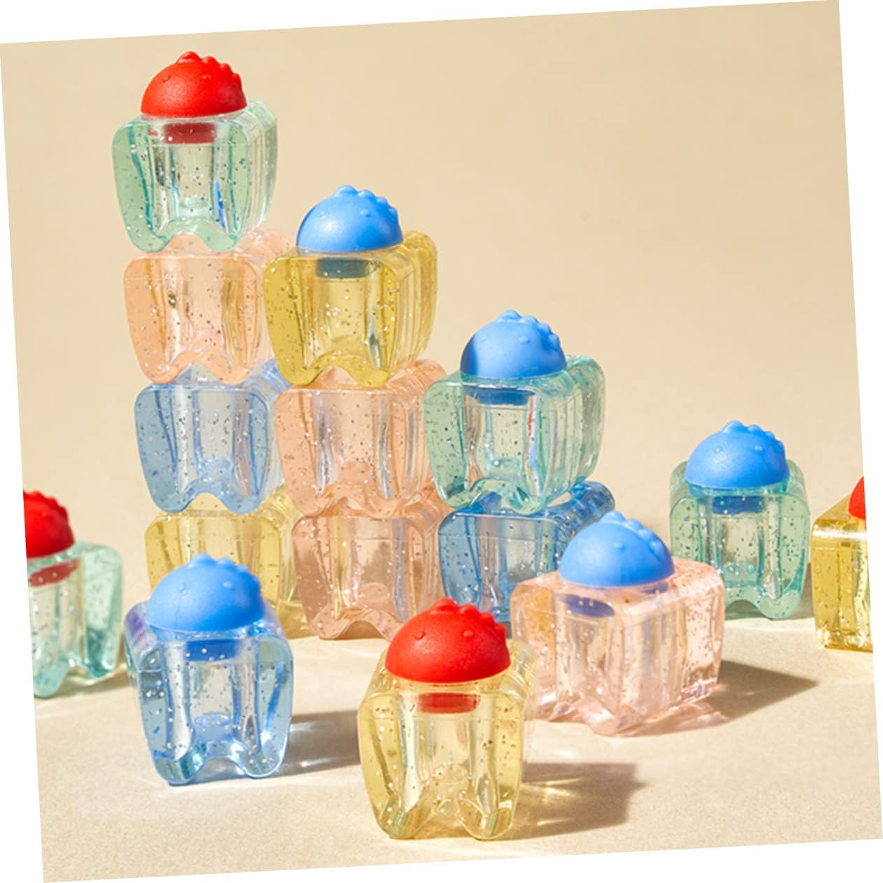 Baby Tooth Saver Box and Keepsake Container for Kids Crystal Case Photo Frame for Storing Deciduous Teeth and Childhood Memories image number 5