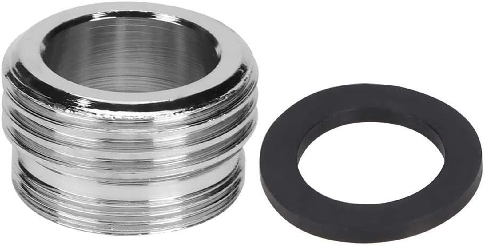 Faucet Adapter Faucet Diverter, Brass Faucet Aerator Adapter Male Female Kitchen Faucet Adapter Converter to Faucet Aerator, Garden Hose, Standard Hose in RV, Apply on Both Removable and Cache Aerator image number 6