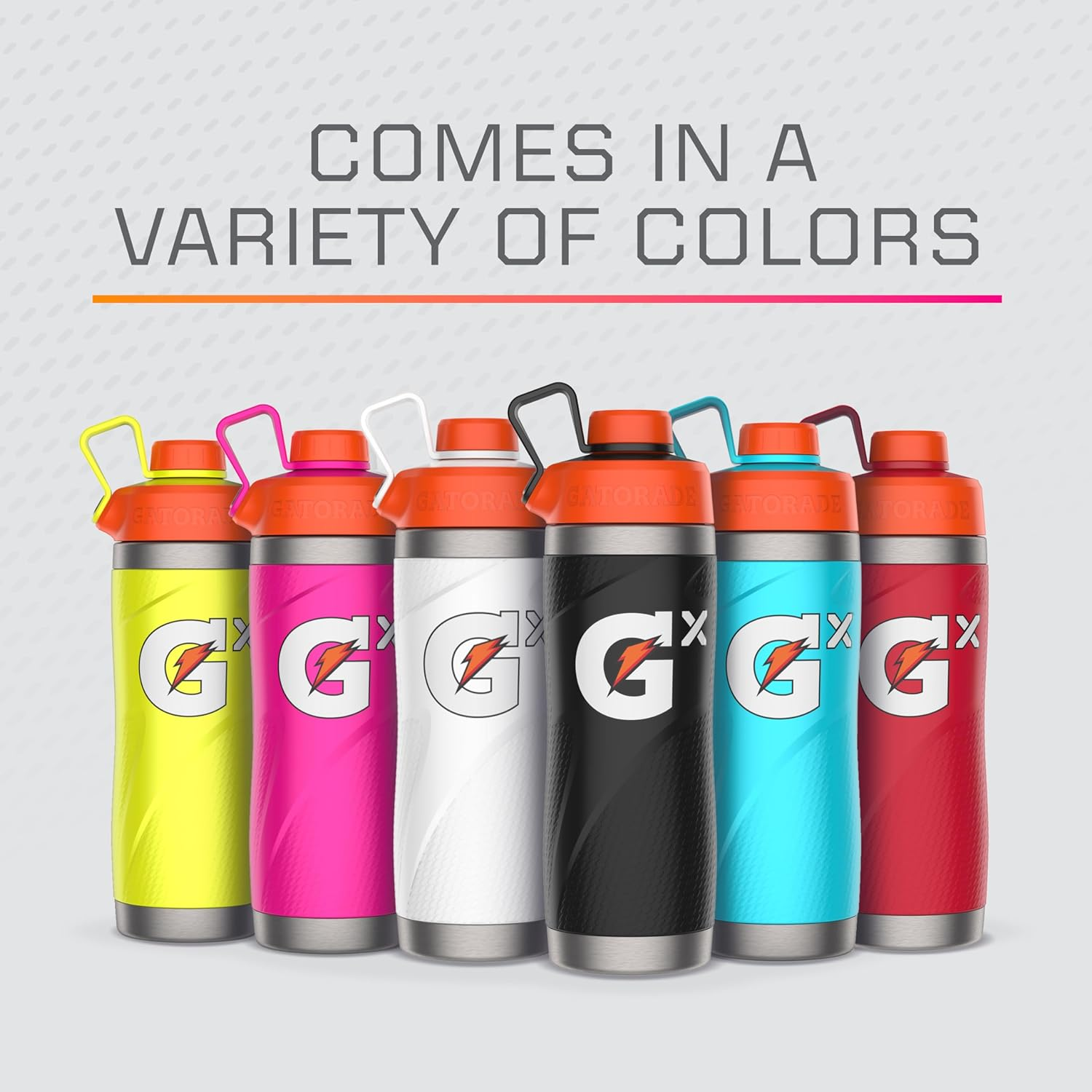 Gatorade Gx Stainless Steel Bottle, White, 32Oz image number 1