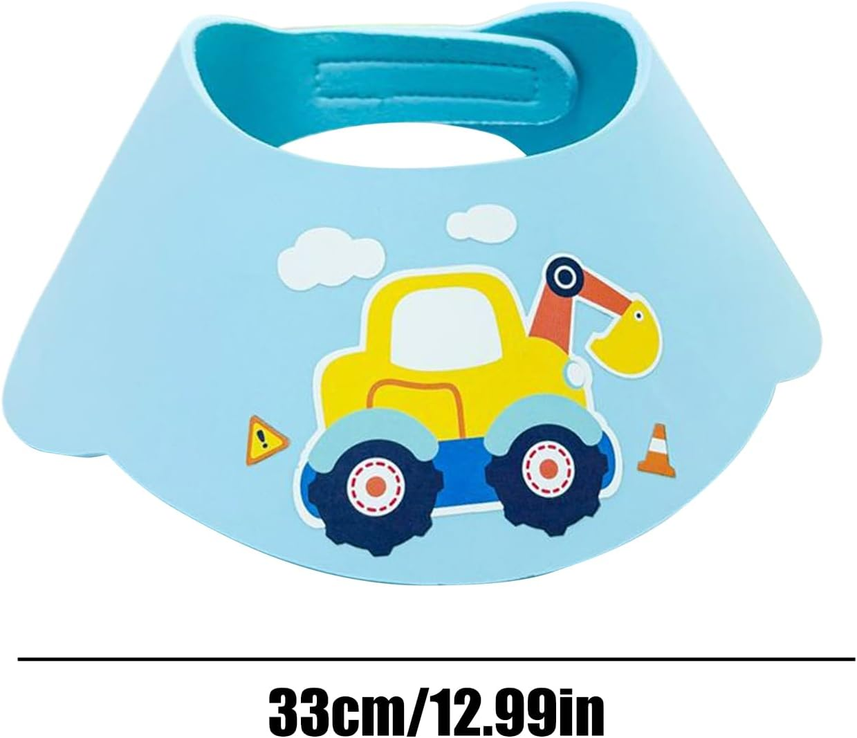 Walopola Hair Washing Shield | Bath Visor - Shampoo Head Cover Adjustable Waterproof Eye Ear Protector for Elderly Water Conservation Bathing Bathtub image number 6