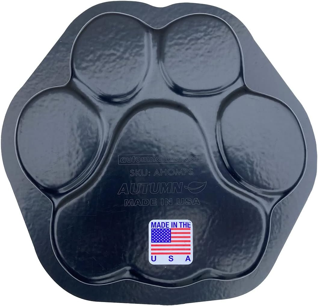 Made in USA Paw Print Mold, Dog Cat Paw Print Stepping Stone Mold, Dog Paw Mold, Concrete Cement Mold, Paw Print Garden Decor Mold, Textured Mold for Non-Slip Stepping Stones, 16 In image number 6