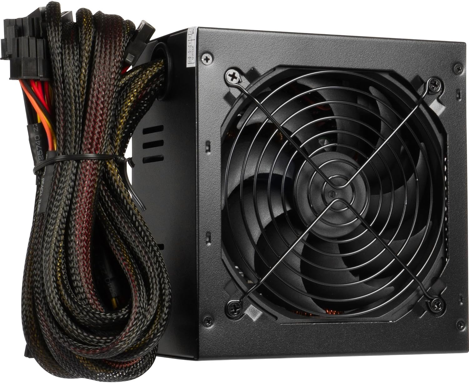 Fortrek 500W ATX Computer Power Supply PSU Gaming Pro Black Hawk 80 plus Bronze, High Performance Gaming Power Supply Support, Quiet Operating image number 2