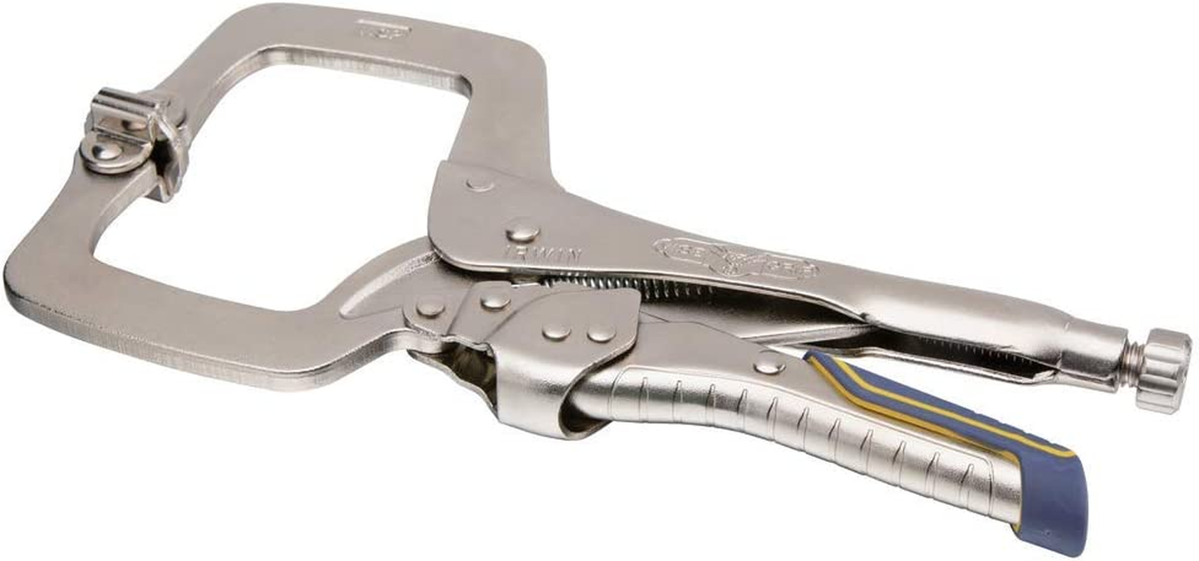 IRWIN VISE-GRIP Welding Pliers, Fast Release, C-Clamp with Swivel Pads, 11-Inch (IRHT82586)