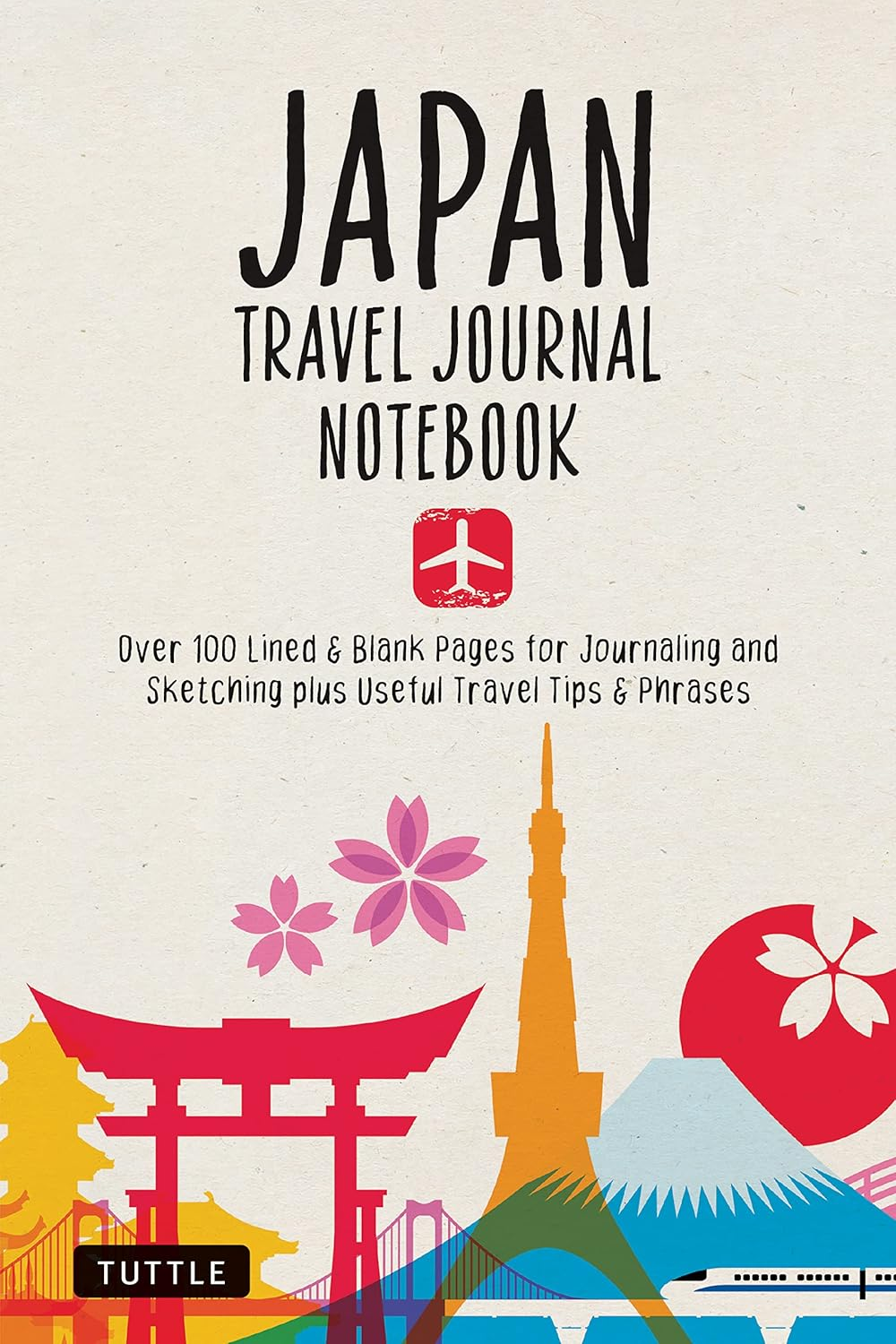 Japan Travel Journal Notebook: 16 Pages of Travel Tips & Useful Phrases Followed by 106 Blank & Lined Pages for Journaling & Sketching image number 3