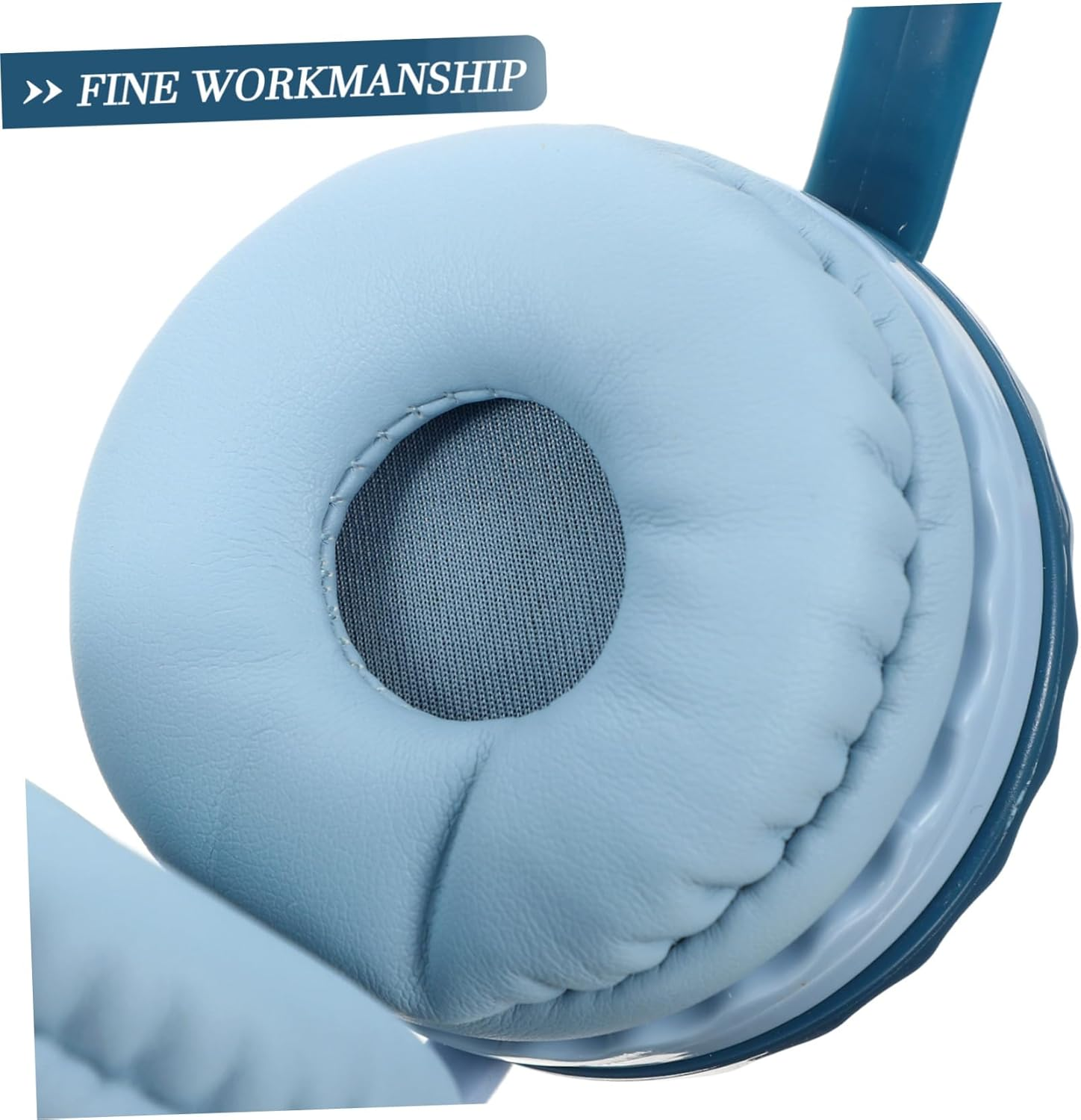 TEHAUX Dinosaur Ear Headphones for Wired Headset with Built Microphone Comfortable Ear Cushions Compatible with Laptop Tablet for Online Classes and Gaming image number 1