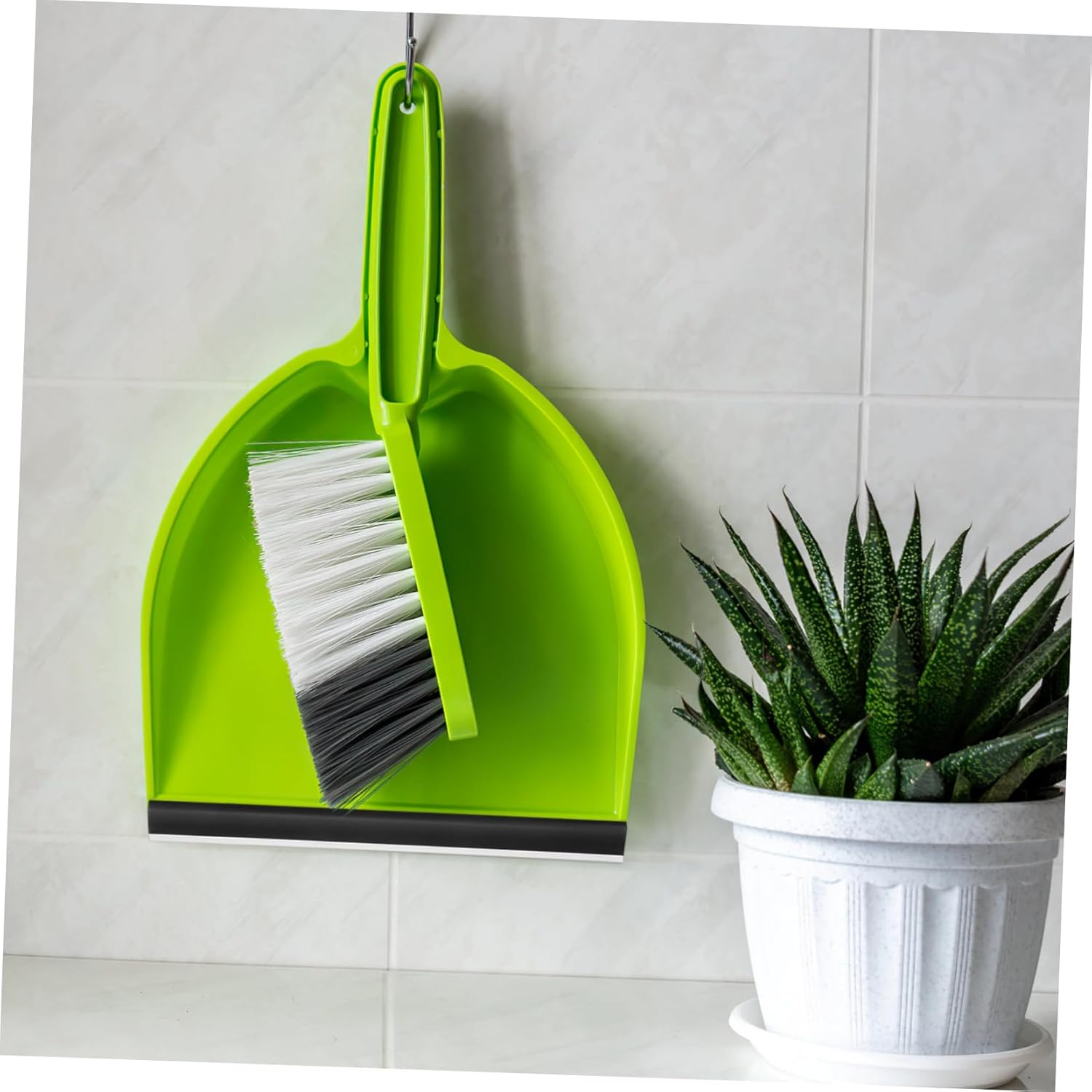 CRILSTYLEO 2Pcs Replacement Dustpan Plastic Lip Strips Edge Protectors for Brooms Garbage Shovels Versatile Cleaning Tool with Cut to Design image number 5