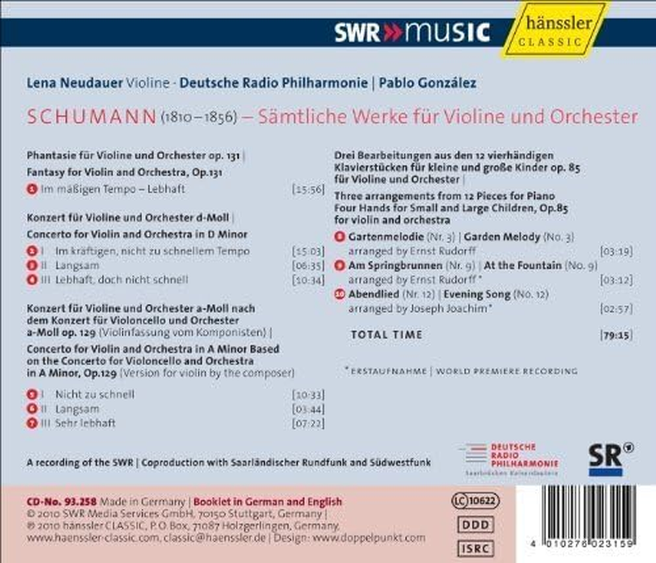 Complete Works for Violin Or