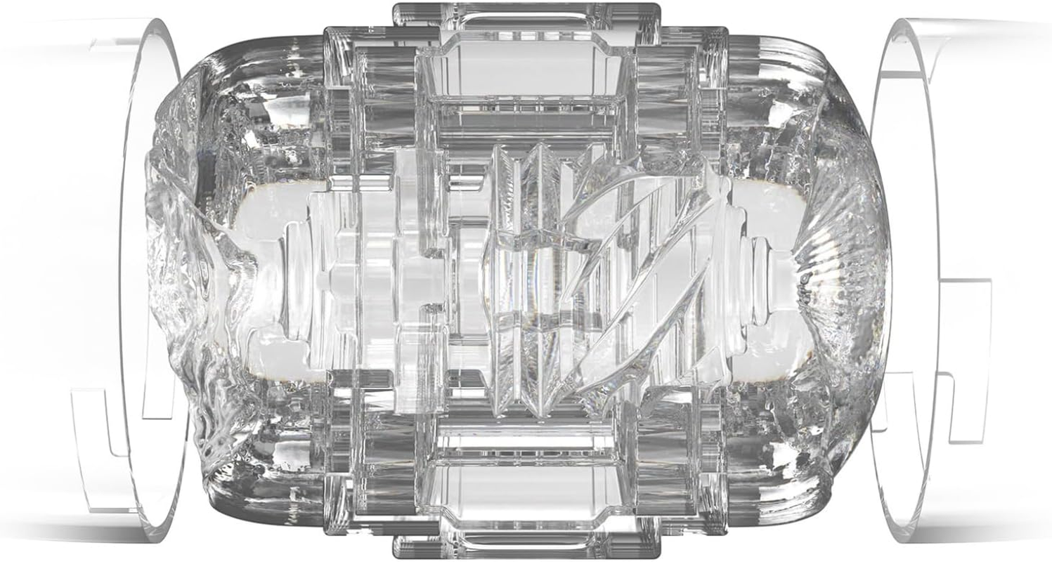 Fleshlight Girls | Emily Willis Quickshot | Clear Open-Ended Male Sex Toy image number 2