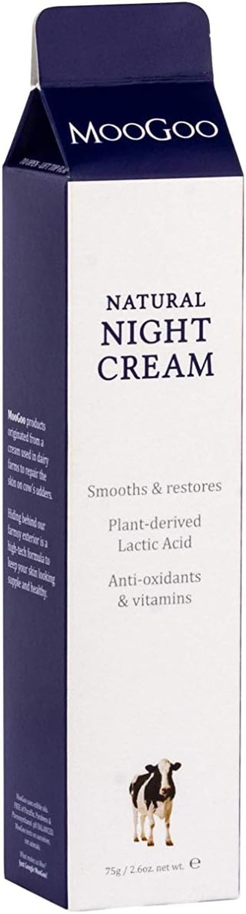 MOOGOO NATURAL NIGHT FACE CREAM 75Gr
