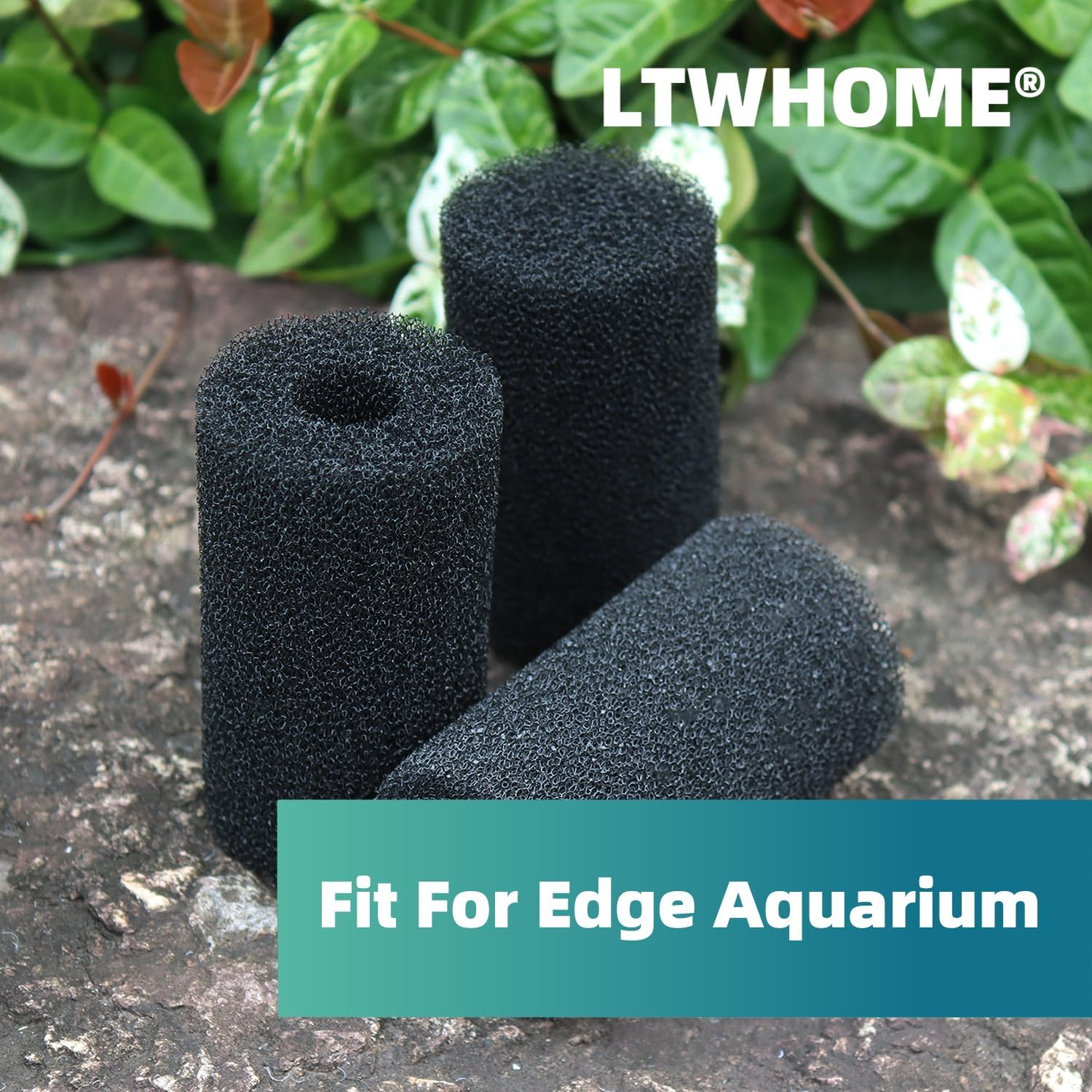 LTWHOME Pre-Filter Sponge/Foam Set Fit for Fluval Edge Aquarium (Pack of 6) image number 3