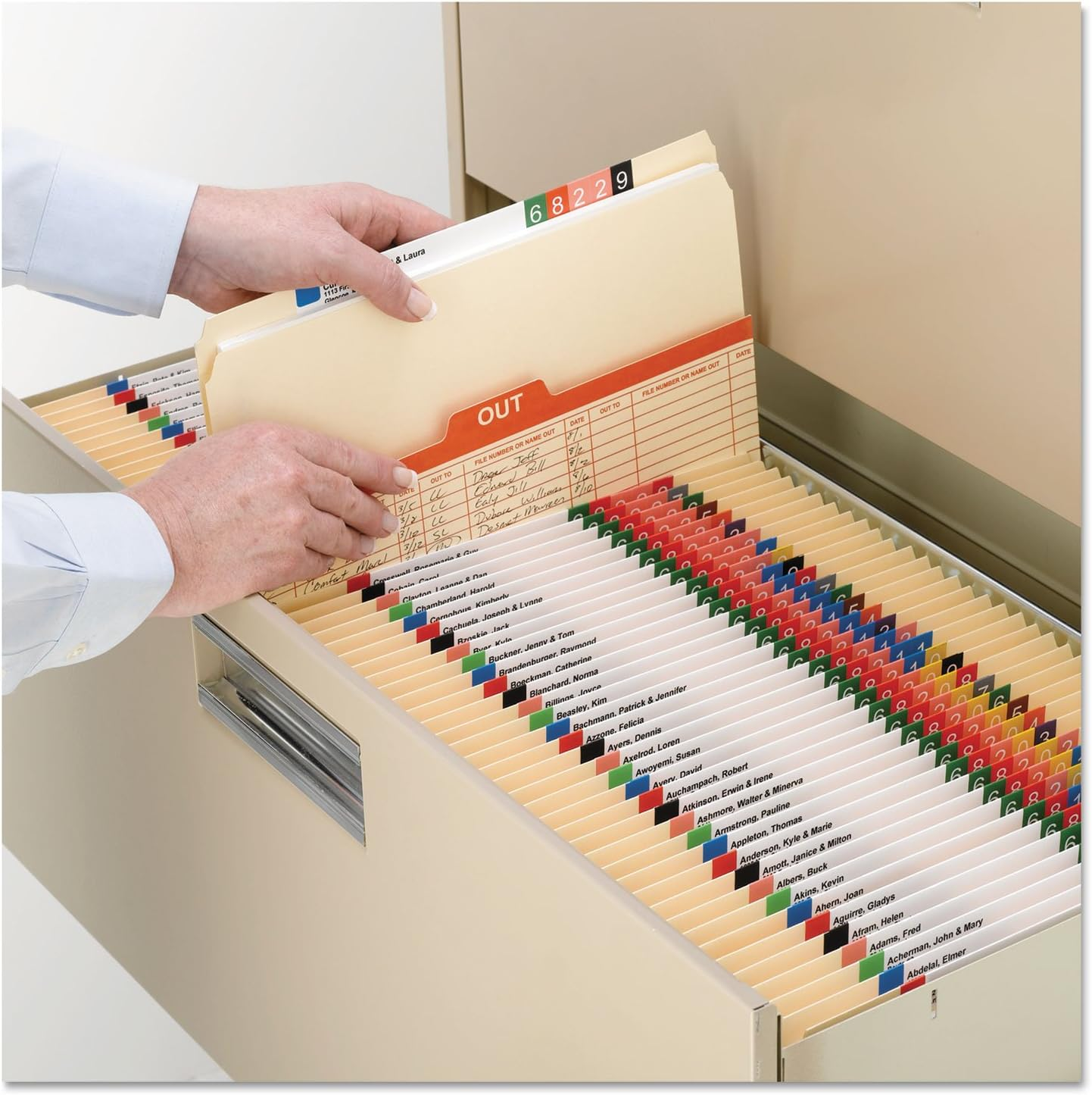 Smead File Folder, Straight-Cut Tab, Legal Size, Manila, 100 per Box (15300) image number 1