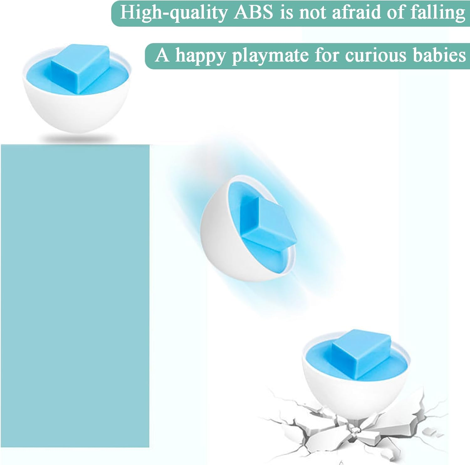 12 Pcs Matching Eggs Set &ndash; Montessori Color & Shape Recognition Puzzle, Educational Fine Motor Toy for Toddlers, Baby & Kids, Easter Travel Game image number 1