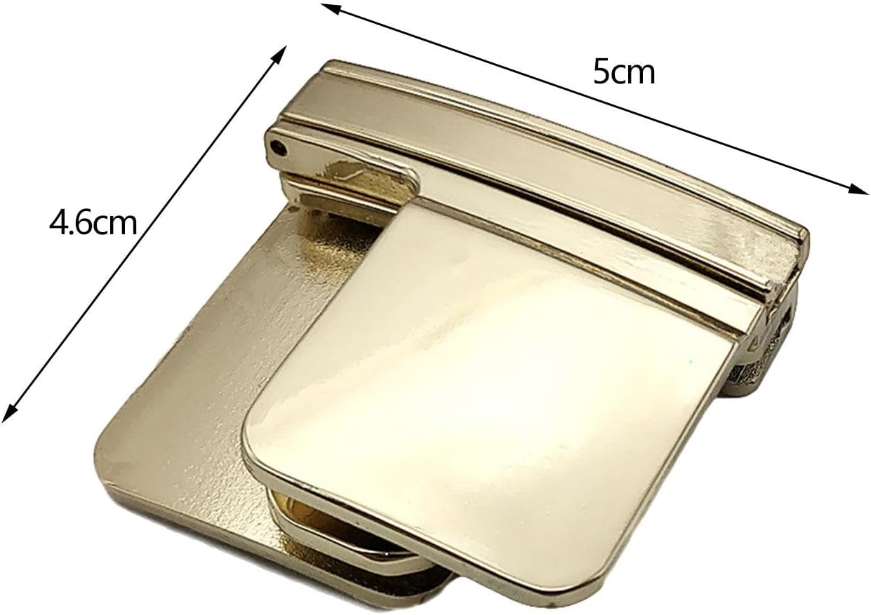 Colaxi Pants Clips for Waist, Pant Waist Tightener, Waist Clips for Trousers, Pant Waist Shrink Clip Waist Buckle - Golden image number 6