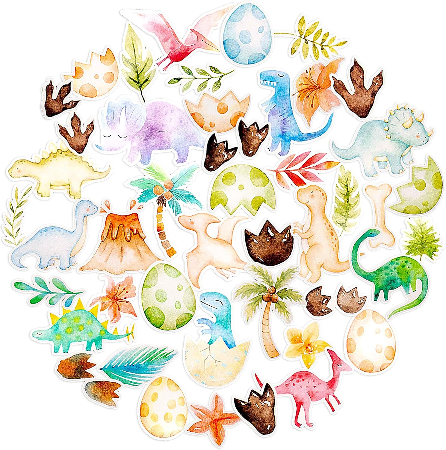 Navy Peony Fun Dinosaur Stickers (44Pcs) &mdash; for Dino Scrapbooks, Planners image number 4