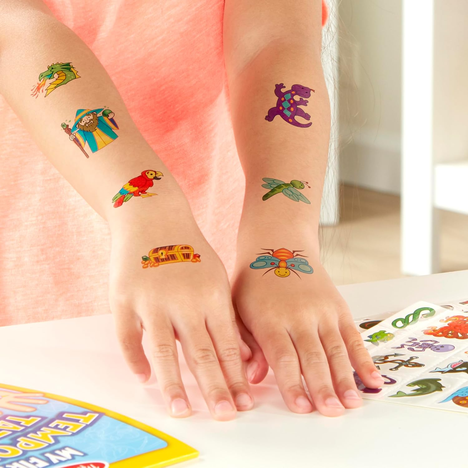 Melissa and Doug - My First Temporary Tattoos - Adventure Crea image number 2