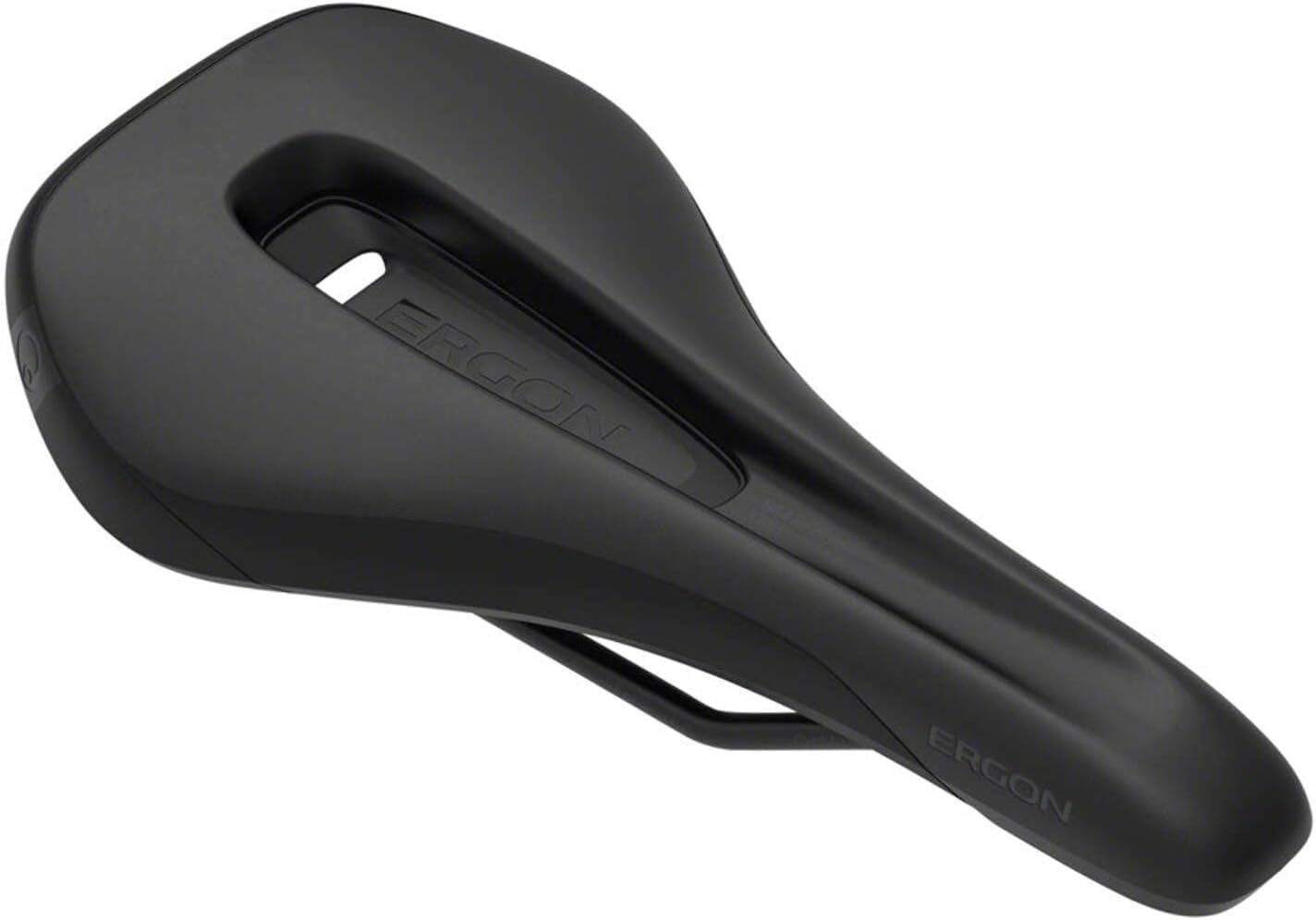 Ergon - SM Enduro Ergonomic Comfort Bicycle Saddle | for Mountain and Enduro Bikes | Mens | Two Sizes | Stealth Black image number 3