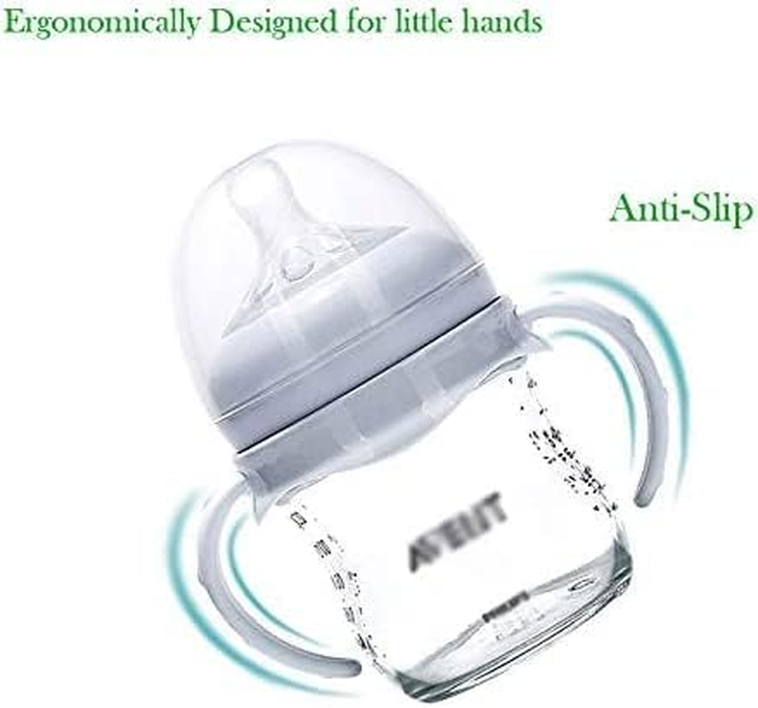 Bottle Handle Grip for Avent Natural Baby Feeding Bottle (Set of 4) image number 1