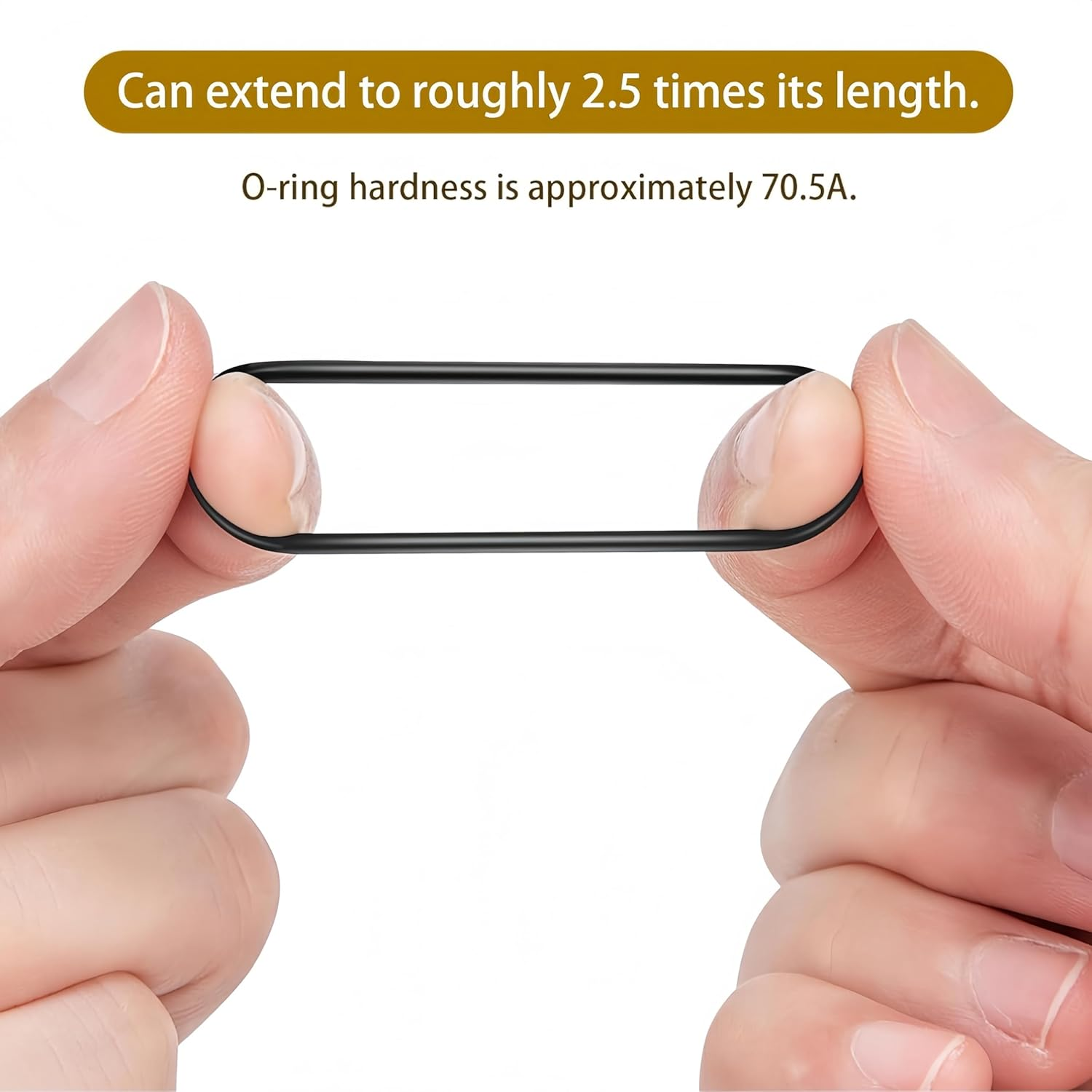 Jindizi 1200 Pcs Rubber O Rings Kit, 24 Sizes Car Air Conditioning Compressor O Ring Rubber Seals Tool Kit with Plactics Box Kit