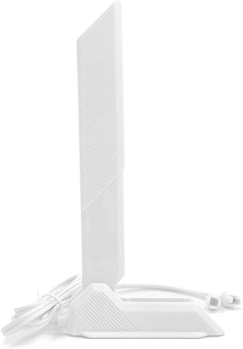Wifi 7 Antenna Magnetic Base Replacement for Gigabyte Z890 X870 B650E PC Desktop Computer Gaming Motherboard (White)