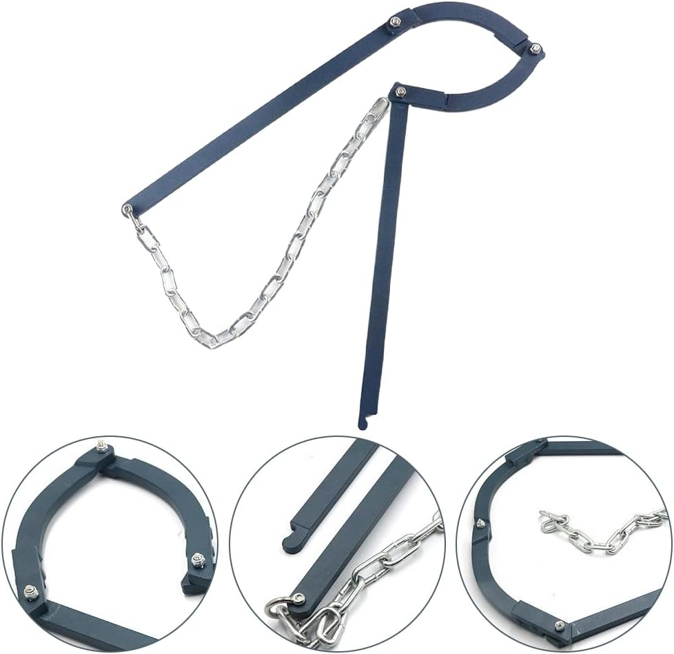 Barbed Wire Fence Repair Tool,Garden Lawn Fence Repair Tool,Fence Fixer,For Garden, Patio,Yard to Repair,Heavy Duty Portable,For Outdoor Home,Metal,Easy to Use (Blue) image number 4