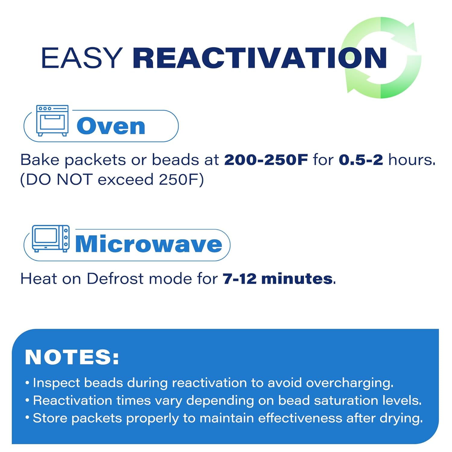 Lotfancy 60Packs, 5G, Silica Gel Dehumidifier, Desiccant, Food Safe, Odorless, Non-Toxic, Rechargeable, Moisture Absorber for Gun, Document, Cabinet Storage, 2.1Inx1.7In image number 4