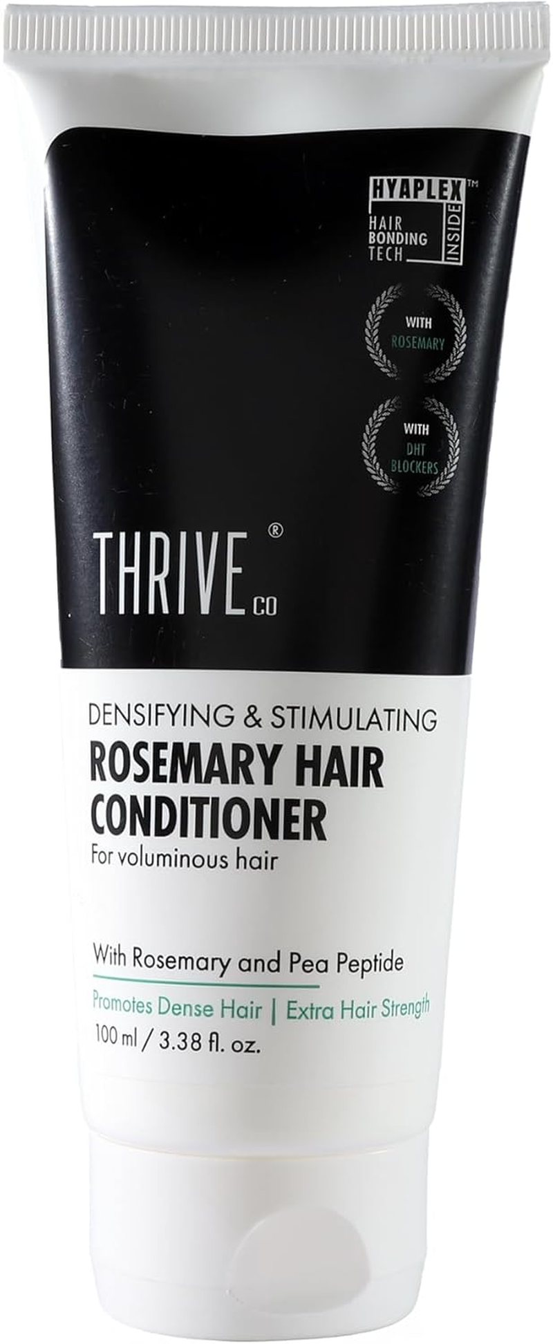 Thriveco Rosemary Hair Conditioner for Voluminous Hair | Densifying & Stimulating Hair Growth | Promotes Hair Strength with Hyaplex&trade;, Pea Peptide & Caffeine for Men & Women | 100Ml