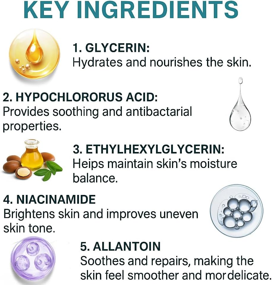 Hypochlorous Acid Skin Spray - 100Ml - for Acne Prone Skin, Dry Scalp, Face & Hand Cleanser, Eyelash Cleanser & Toner image number 3