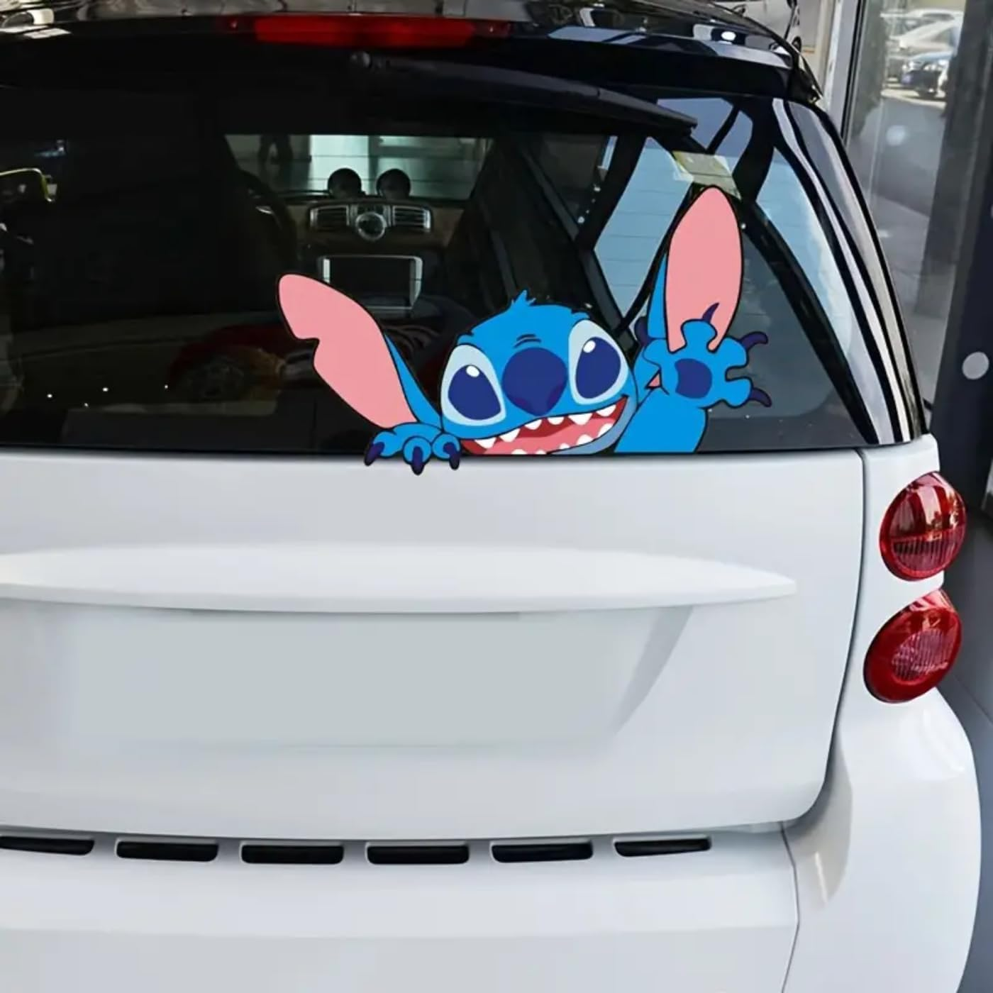 Car Stickers - Cartoon Car Vinyl Sticker, Peeking Car Decals, Funny Stickers - Waterproof Bumper Stickers for Cars, Truck, Motorcycle, Wall, Window and Laptop.