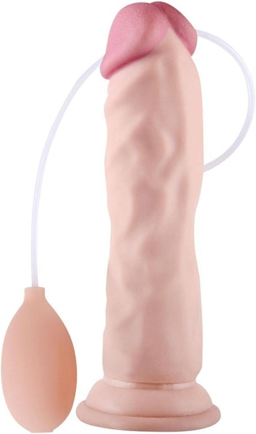 Realistic Squirting Dildo Sex Toy - 8.5" Inch Ejaculating Penis with Strong Suction Cup for Hands-Free Play, Softee G-Spot Anal Dildos, Anal Prostate Dildos Adult Sex Toys for Women Men Couple Pleasure