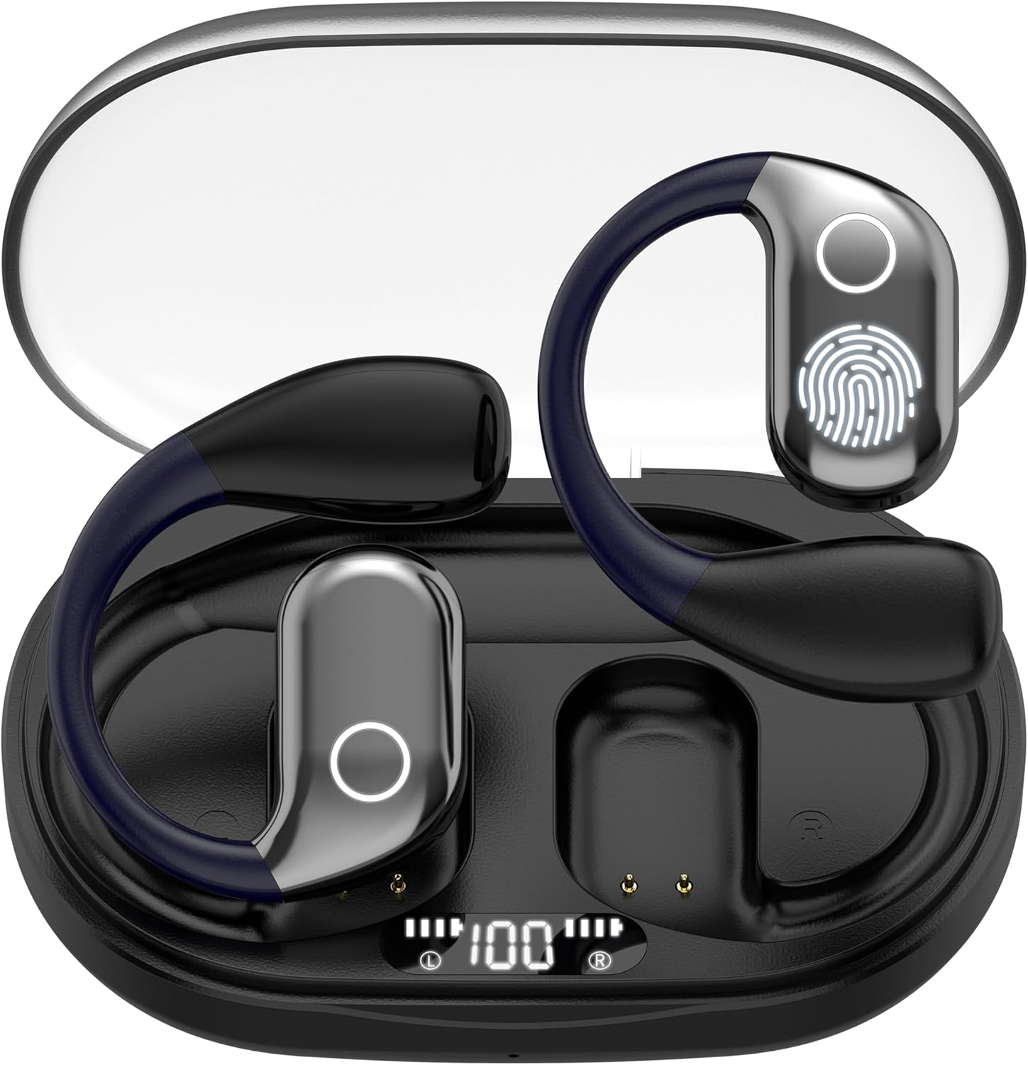 Language Translation Earbuds, Real Time Two Way, Wireless Bluetooth, Support 75 National Language Instant Voice Translat, HD Sound, Long Battery Life, Translator Earphone Ideal for Travel and Business image number 5