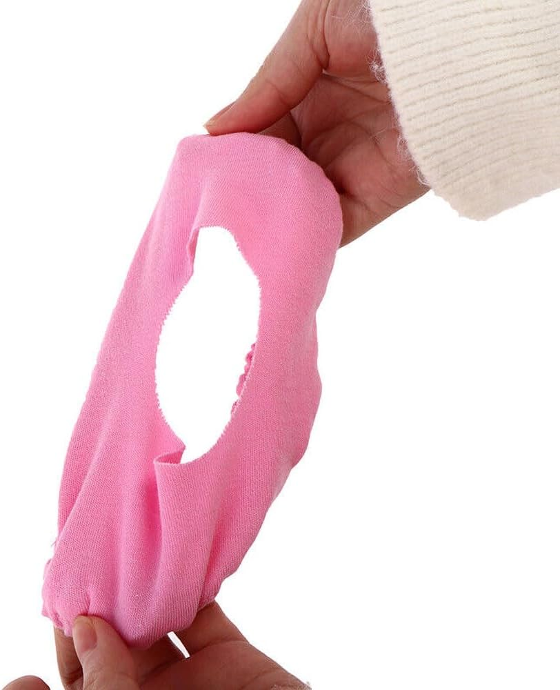 3X Reusable Fabric Comfort Covers to Reduce Air Leaks Ski for Cpap Mask Liners White