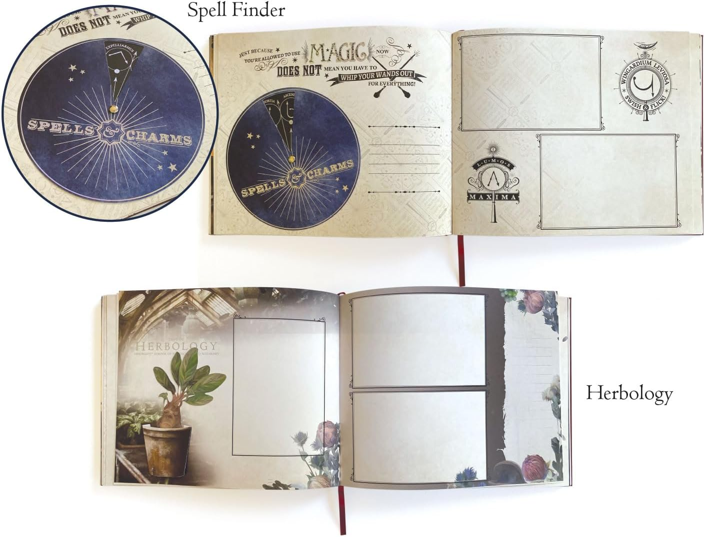 Paper House Productions Harry Potter Archival Quality Photo Memory Album with Activity Pages and Space for 144 Photos, ALB-6000E image number 3